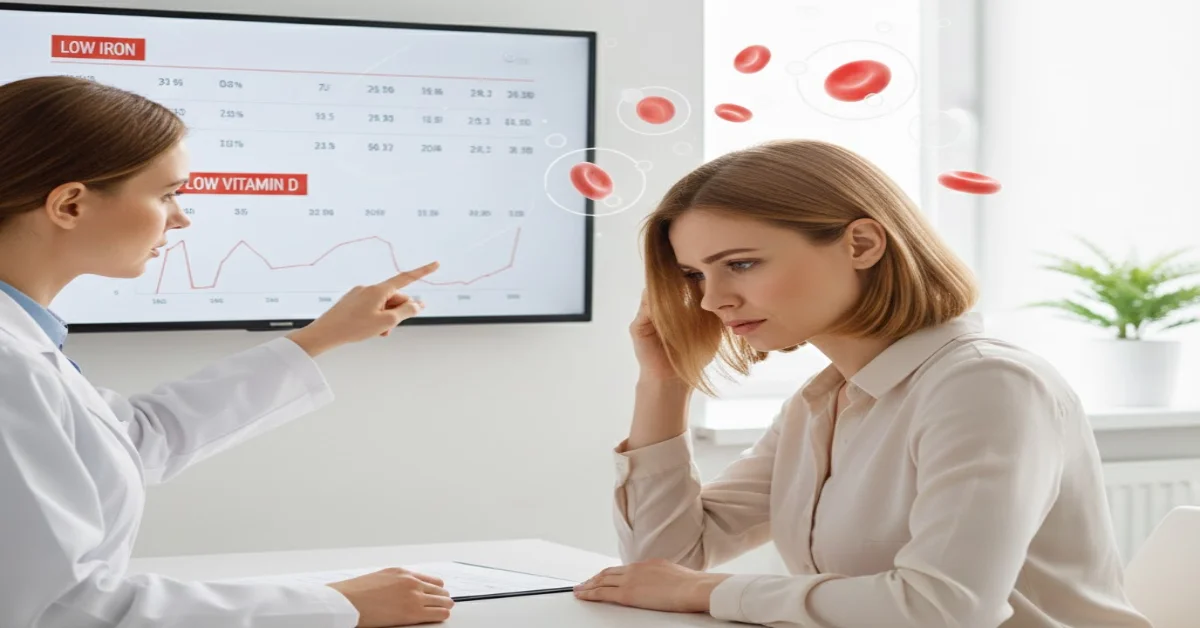 آزمایش های مرتبط با کم خونی در ارزیابی ریزش مو