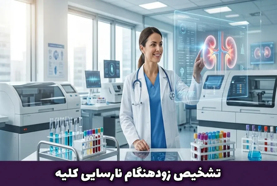 راهنمای تشخیص نارسایی با آزمایش کلیه