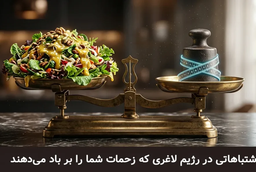 اشتباه در رژیم لاغری که زحمات شما را بر باد می‌دهند