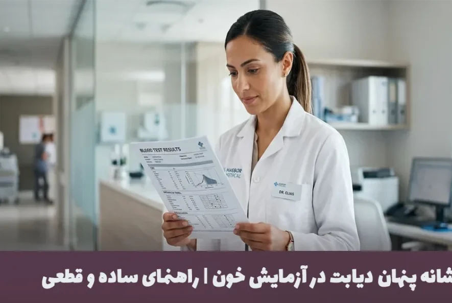 علائم دیابت در آزمایش خون | راهنمای ساده و قطعی