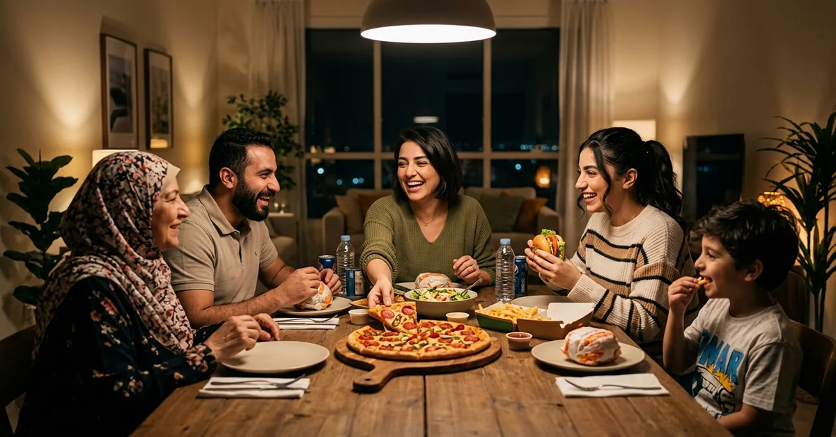 خوردن شام سنگین و پرکالری در ساعات پایانی شب