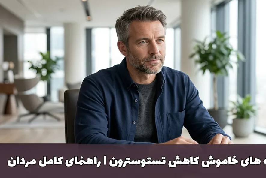 نشانه های خاموش کاهش تستوسترون | راهنمای کامل برای مردان