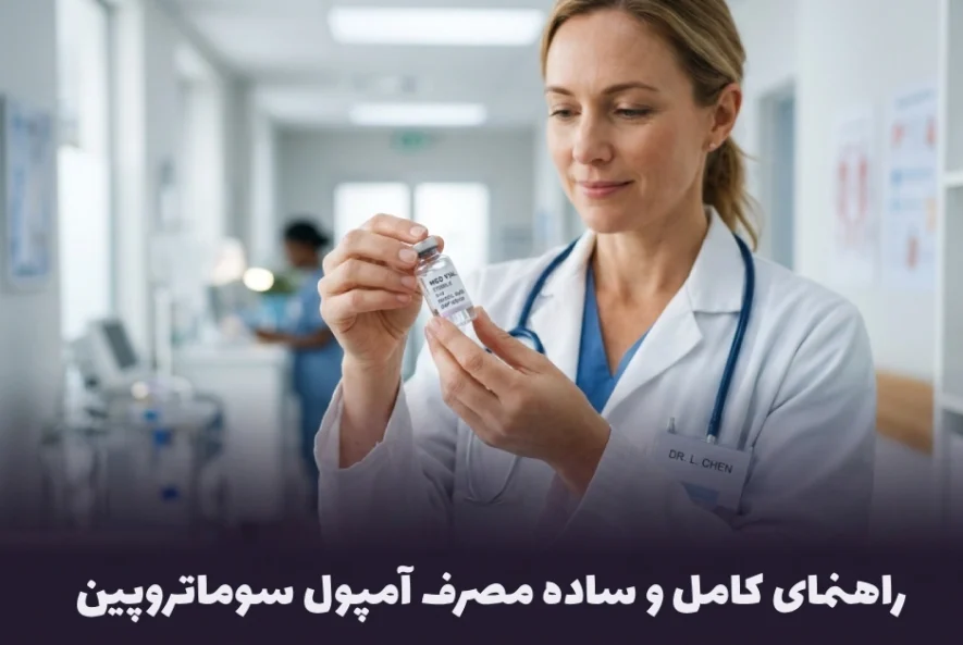 نکات طلایی درباره آمپول سوماتروپین | راهنمای کامل و ساده مصرف